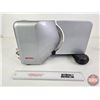 Image 7 : Rival Electric Meat Slicer  (Measures : 20-1/2"H x 14-1/4"W x 8-1/2"D)