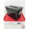 Image 1 : Metal Ammo Box (Painted)  (Measurements : 8-3/4"H x 12-3/4"W x 7-1/4"D)