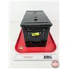 Image 2 : Metal Ammo Box (Painted)  (Measurements : 8-3/4"H x 12-3/4"W x 7-1/4"D)