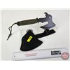 Image 3 : Tactical Throwing Axe w/Sheath  (Total Length of Axe : 11-1/2"L)