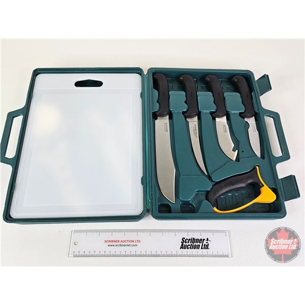 Outdoor Edge Game Processor Kit w/Carry Case (Case Measures : 3"H x 14-1/2"W x 12-1/2"D)