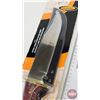 Image 2 : Yukon Gear Hunting Knife (New in Package)  (Package Measure : 17-1/2"H x 4-1/2"W x 2"D)