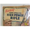 Image 2 : Vintage Remington Cardboard Store Display Sign (Easel Back) (Mounted On Cardboard)  (Cardboard Meas
