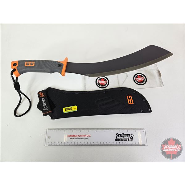 Gerber Bear Grylls Parang Machete w/Sheath  (Total Length of Machete : 19-1/2"L)