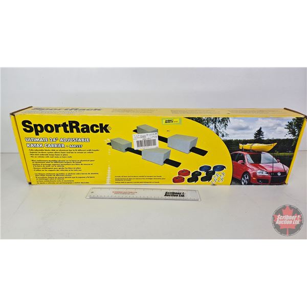SportRack ABR527 Ultimate 24" Adjustable Kayak Carrier (Box Measures : 8-3/4"H x 31-1/4"W x 4-1/4"D)
