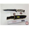 Image 4 : Schrade Hunting Knife w/Sheath (Total Length of Knife : 14-3/4"L)