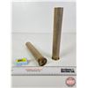 Image 1 : Rare Punt Gun Shells (2) : "Eley Nobel"  (9-3/4"L x 1-3/4" Dia)
