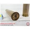 Image 2 : Rare Punt Gun Shells (2) : "Eley Nobel"  (9-3/4"L x 1-3/4" Dia)