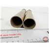 Image 5 : Rare Punt Gun Shells (2) : "Eley Nobel"  (9-3/4"L x 1-3/4" Dia)