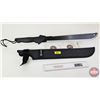 Image 1 : Gerber Gator Machete w/Sheath  (Total Length of Machete : 26"L)