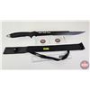 Image 1 : Tactical Machete w/Sheath  (Total Length of Machete : 27"L)
