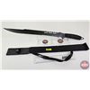 Image 4 : Tactical Machete w/Sheath  (Total Length of Machete : 27"L)