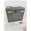 Image 1 : Bell & Howell Flip Front Metal Organizer  (Measures : 9-1/2"H x 10-1/4"W x 7"D)