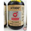Image 3 : RIFLE POWDER :  Hodgdon H1000 (3 Jars)  (9.9oz ~ 11.6oz ~ 9.2oz)