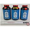 Image 1 : SMOKELESS POWDER :  IMR 4064 (3 Jars)  (1lb ~ 1lb ~ 12.4oz)