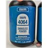 Image 2 : SMOKELESS POWDER :  IMR 4064 (3 Jars)  (1lb ~ 1lb ~ 12.4oz)