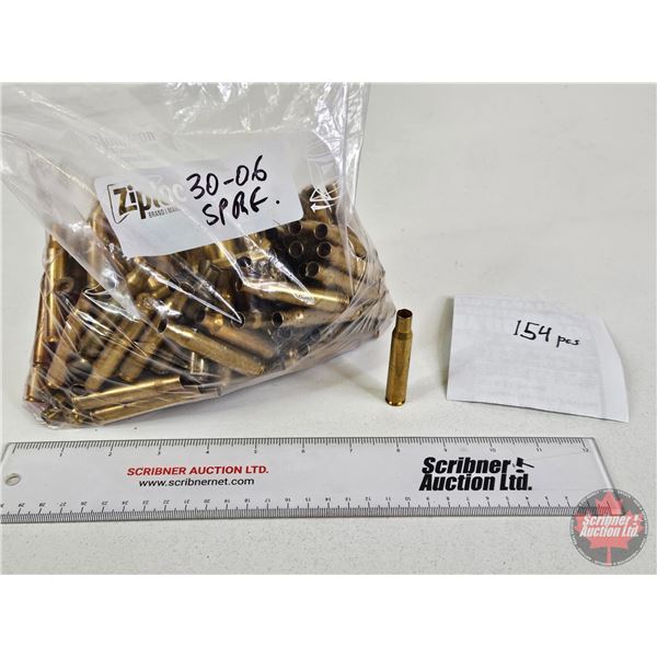 BRASS : 30-06 Sprg (154 Count)  (Majority Primed)
