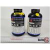 Image 1 : RIFLE POWDER :  Hodgdon BL-C (2 Jars)  (15oz ~ 13.2oz)