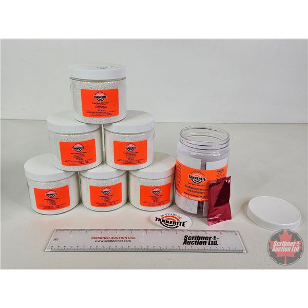 Tannerite (6 Jars) (1lb Each)  c/w Brand Mixing Container & Instructions