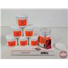 Image 1 : Tannerite (6 Jars) (1lb Each)  c/w Brand Mixing Container & Instructions