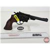 Image 1 : AIR PISTOL : Crosman Model 38T : .22cal Pellet : Revolver  (Total Length : 13")