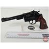 Image 5 : AIR PISTOL : Crosman Model 38T : .22cal Pellet : Revolver  (Total Length : 13")