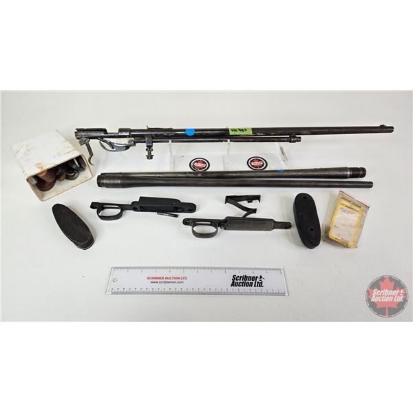 GUN PARTS :  - Cooey Repeater .22cal Barrel w/Trigger (PAL Req'd)  - Remington Arms .222Rem/222Rem B