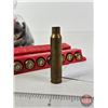 Image 2 : BRASS : .223 c/w Plastic Holders (2)  (131 Count)