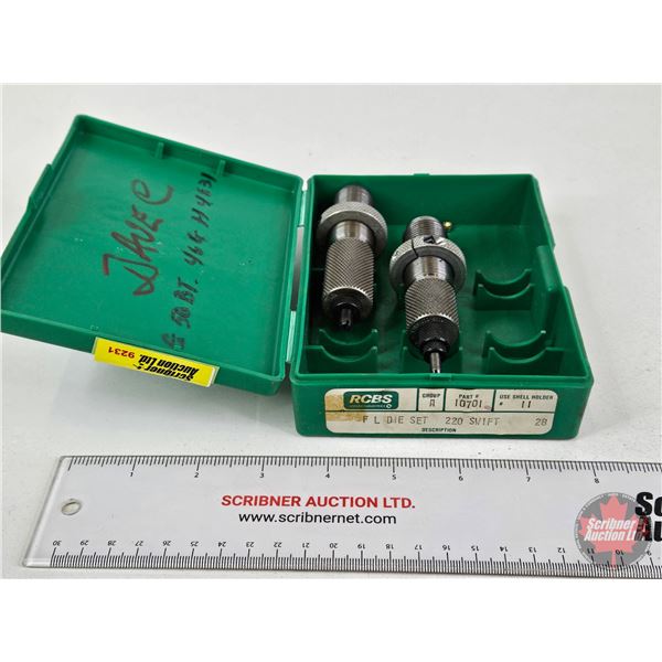 RCBS Reloading Dies : 220 Swift