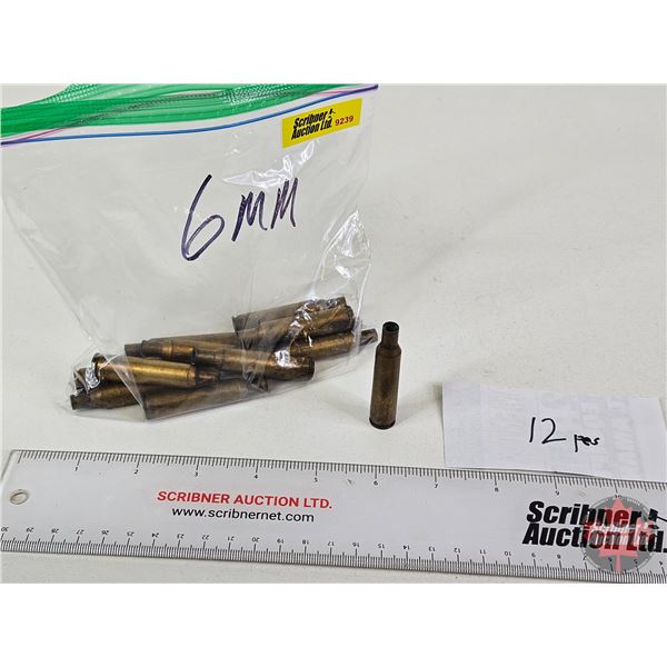 BRASS : 6mm  (12 Count)