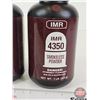 Image 3 : SMOKELESS POWDER :  IMR 4350 (2 Jars)  (12.6oz ~ 1lb)