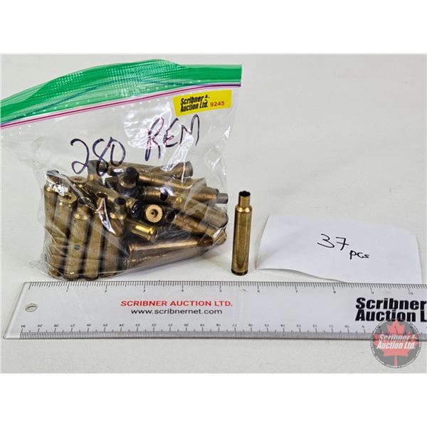 BRASS : 280 Rem  (37 Count)  (Some Primed)