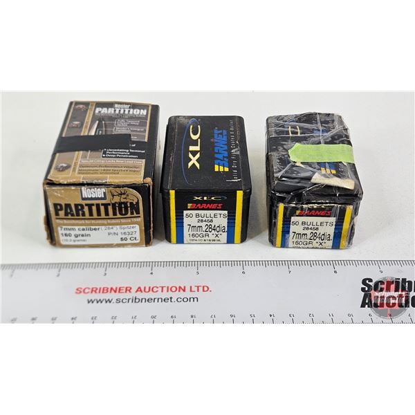 BULLETS: Variety 7mm (160gr) (99 Count)