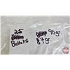 Image 10 : BULLETS: Variety .25 cal (118 Count of 87gr) (74 Count of 90gr)  (192 Count TOTAL)