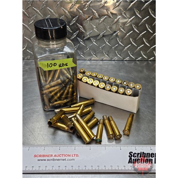 AMMO - Reloads & Brass :  ~ 25-20 WIN (100 Rnds) ~ 30-30 WIN (19 Rnds + 15 Brass)  (119 Rnds TOTAL) 