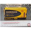 Image 5 : AMMO: CIL Dominion 32 Auto (71gr M.C.) (1 Partial Box of 40 Rnds TOTAL)