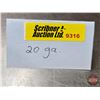 Image 5 : AMMO : 20ga ~ 3" (#6 Shot) (1 Box of 25 Rnds) ~ 2-3/4" (Slugs) (Bag of 5 Rnds) (30 Rnds TOTAL)