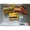 Image 1 : AMMO & Brass :  ~ 6mm REM (1 Rnd) ~ 300 SAVAGE (1 Rnd) ~ 8mm (1 Rnd) ~ 303 British (8 Rnds) ~ BRASS 
