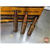 Image 3 : AMMO & Brass :  ~ 6mm REM (1 Rnd) ~ 300 SAVAGE (1 Rnd) ~ 8mm (1 Rnd) ~ 303 British (8 Rnds) ~ BRASS 