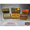 Image 1 : AMMO : Vintage - Variety : 22LR  (6 Boxes : approx 250 Rnds TOTAL) (Note: 1 Box has some Brass)