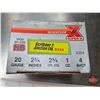 Image 3 : AMMO : Winchester Super X High Brass : 20ga (2-3/4") (1oz - #4 Shot) (1 Box of 25 Rnds TOTAL)