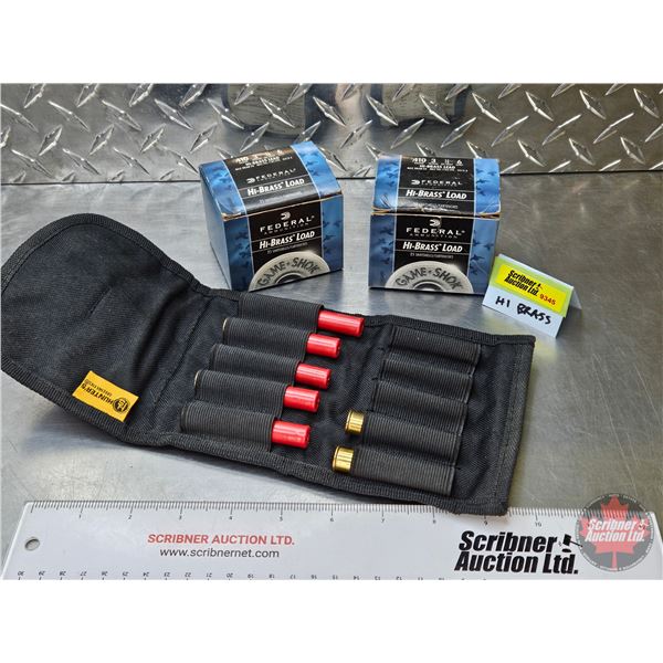 AMMO : Federal Hi-Brass Load : .410ga (3") (11/16oz - #6 Shot) (1 Box of 25 Rnds + 1 Box of 16 Rnds 
