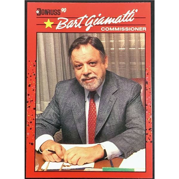 1990 DONRUSS BART GIAMATTI