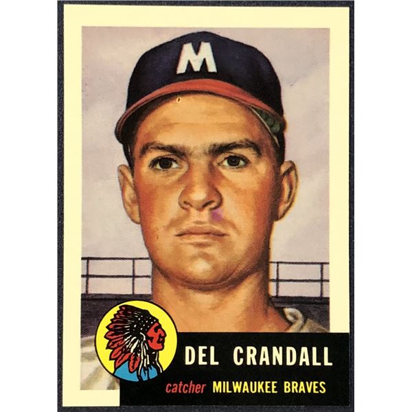 1991 TOPPS ARCHIVES (1953) DEL CRANDALL