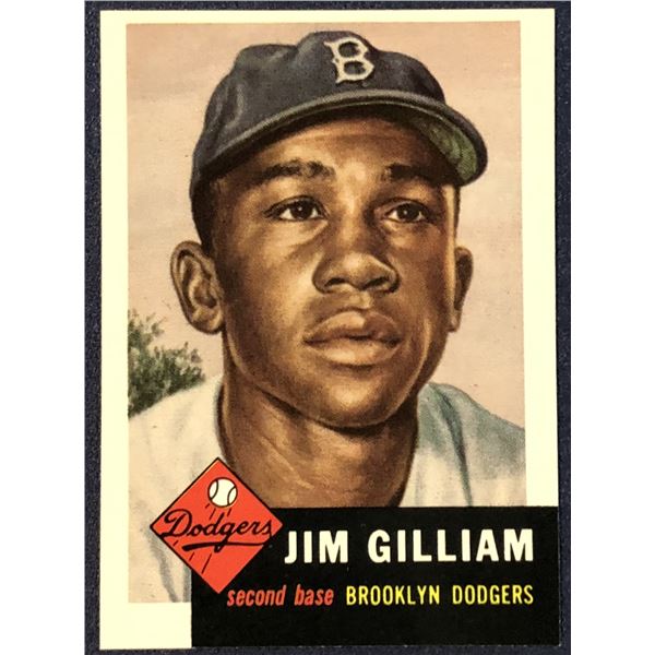 1991 TOPPS ARCHIVES (1953) JIM GILLIAM
