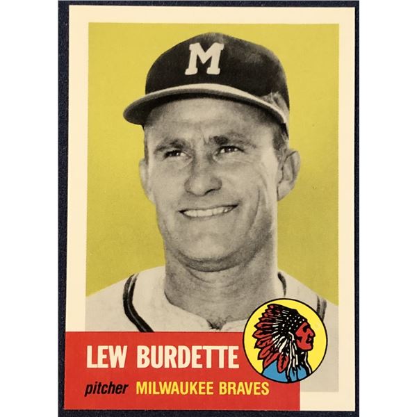 1991 TOPPS ARCHIVES (1953) LEW BURDETTE