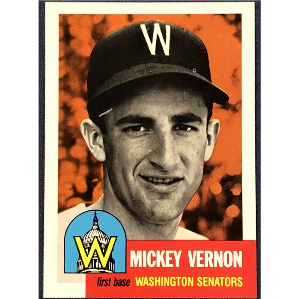 1991 TOPPS ARCHIVES (1953) MICKEY VERNON (HOF)