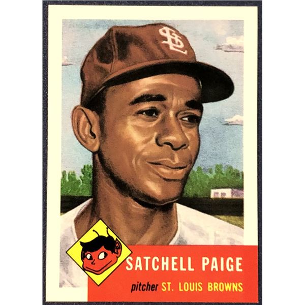 1991 TOPPS ARCHIVES (1953) SATCHELL PAIGE (HOF)