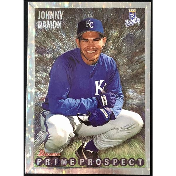 1995 TOPPS JOHNNY DAMON ROOKIE CARD