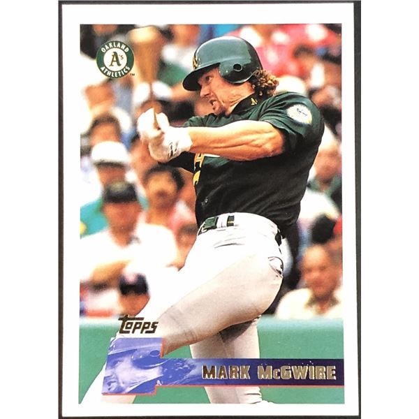 1996 TOPPS MARK McGWIRE